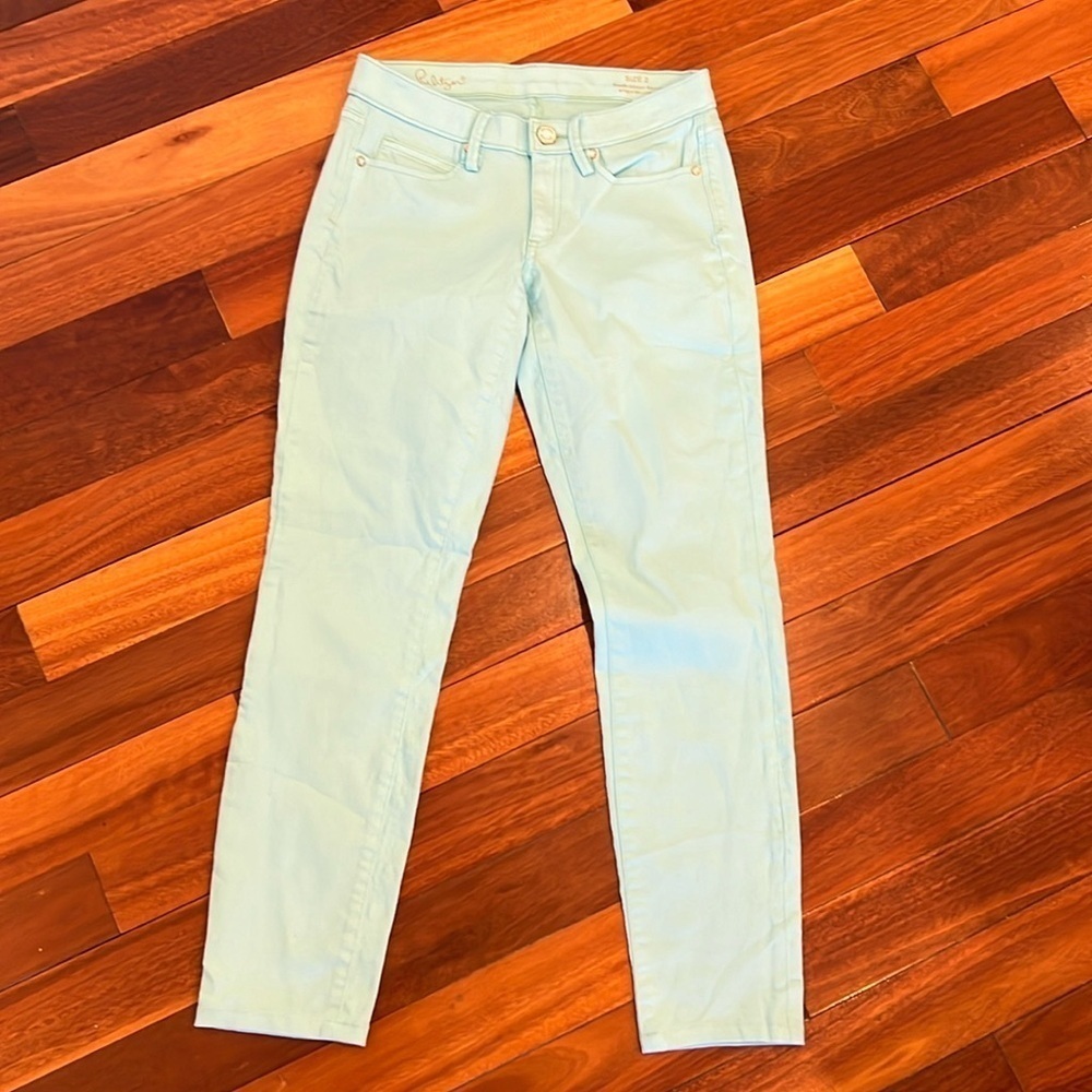 🌸 Lilly Pulitzer South Ocean Skinny Jeans Size 2